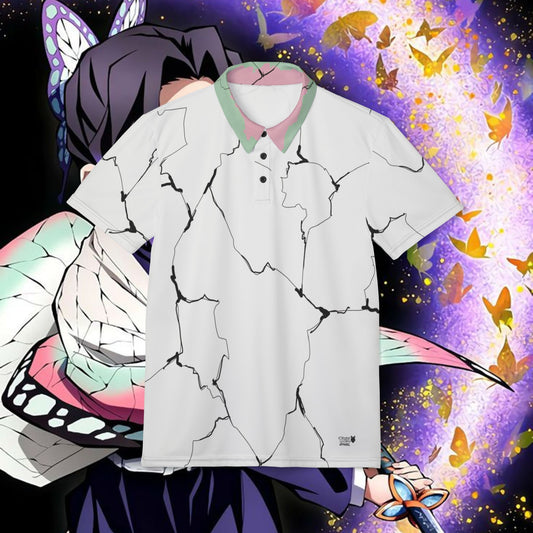 Slayer Kimono 3 Unisex Polo Shirt, Stylish Summer Wear, Casual Polo, Gift for Him/Her, Weekend Outing Top, Vibrant Fashion