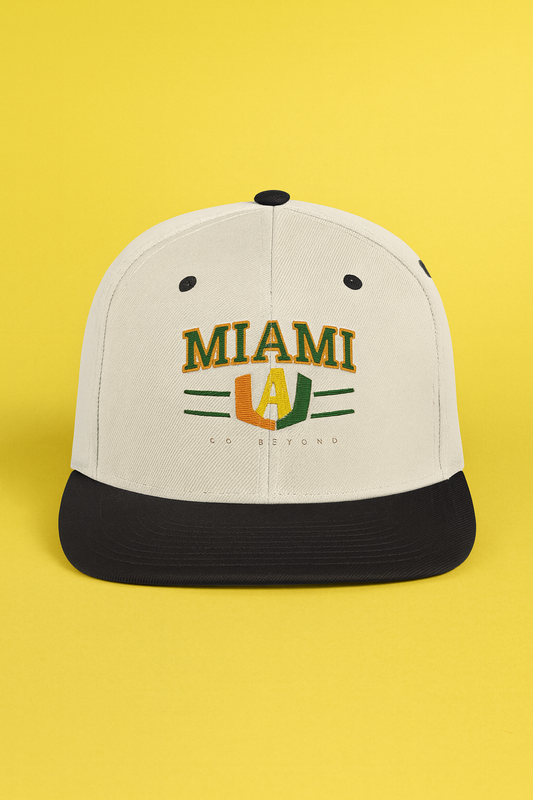 Miami U x UA High Snapback Hat