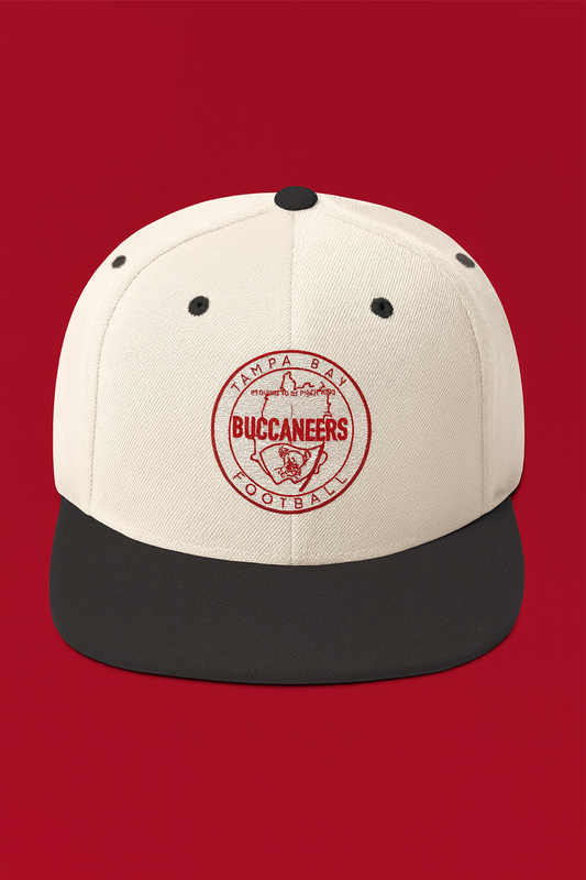 Tampa Bay x Straw Hat Snapback Hat