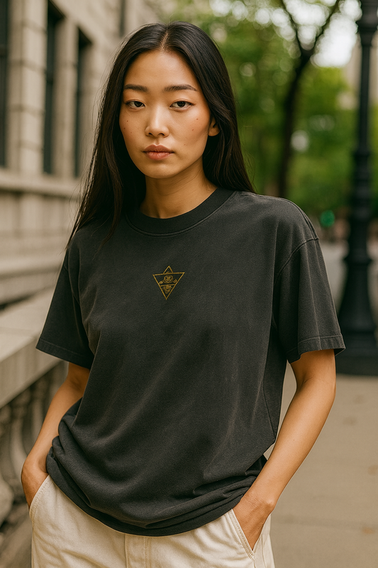 Heart of the Cards Vintage Wash Drop Shoulder T-shirt